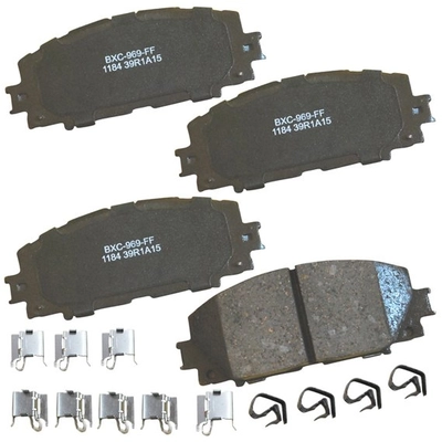 BENDIX - SBC1184 - Ceramic Front Disc Brake Pads pa1