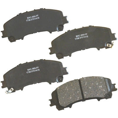 Plaquettes avant en céramique de qualité supérieure de BENDIX - SBC1736 pa1