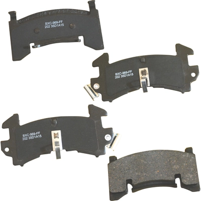 Front Premium Ceramic Pads by BENDIX - SBC202 pa1
