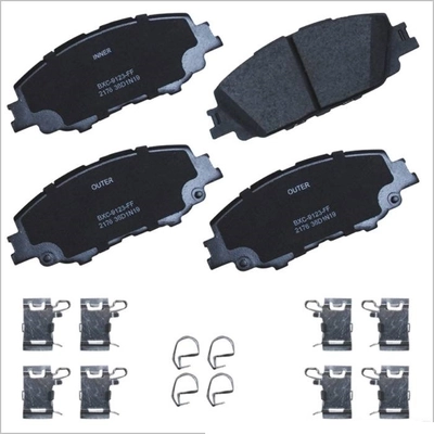 Front Premium Ceramic Pads by BENDIX - SBC2176 pa1