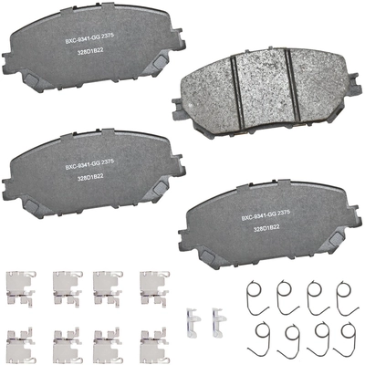 BENDIX - SBC2375 - Front Disc Brake Pads pa1