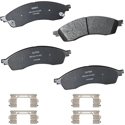 BENDIX - SBC2427 - Front Disc Brake Pads pa1