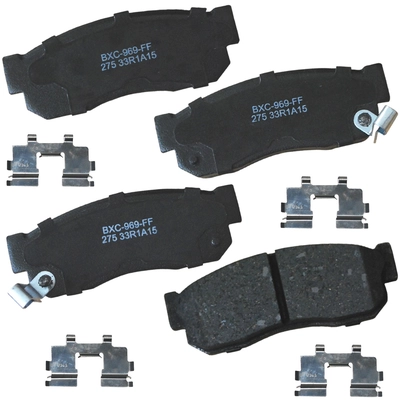 Front Premium Ceramic Pads by BENDIX - SBC275 pa1