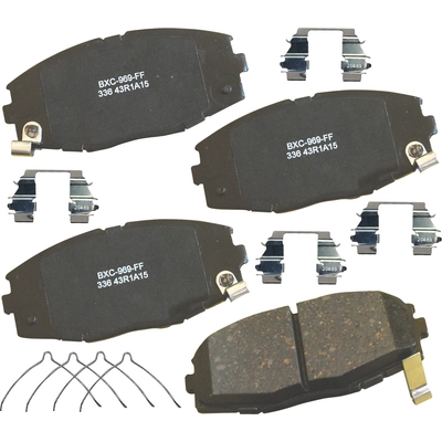 Front Premium Ceramic Pads by BENDIX - SBC336 pa1