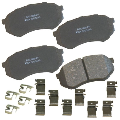 BENDIX - SBC433A - Front Disc Brake Pads pa1