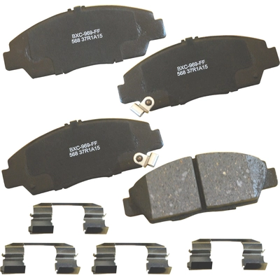 Front Premium Ceramic Pads by BENDIX - SBC568 pa1