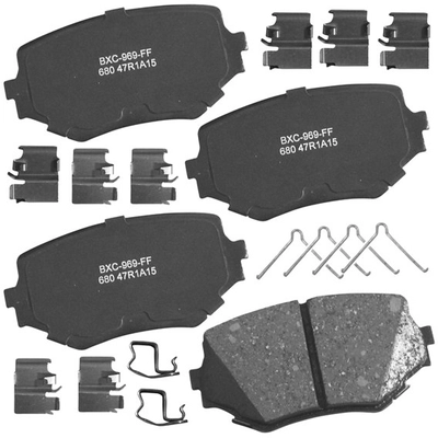 BENDIX - SBC680 - Ceramic Front Disc Brake Pads pa1