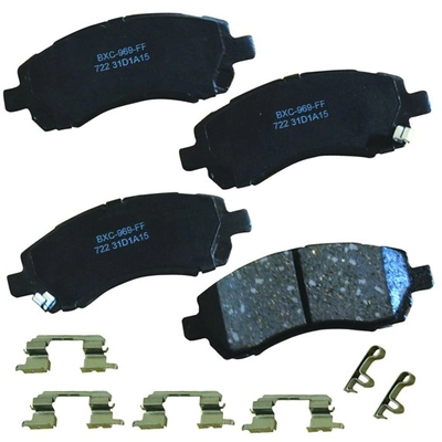 BENDIX - SBC722 - Ceramic Front Disc Brake Pads pa1