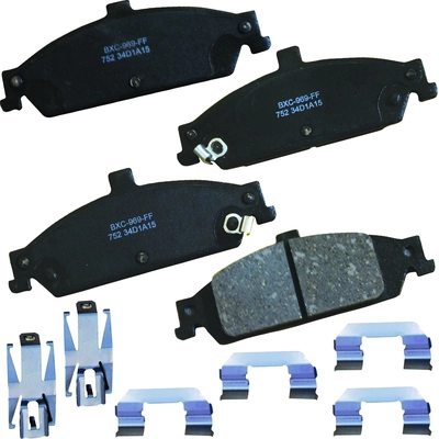 Front Premium Ceramic Pads by BENDIX - SBC752 pa1