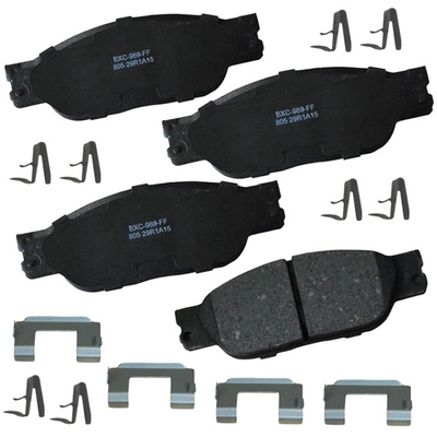 BENDIX - SBC805 - Front Disc Brake Pads pa1