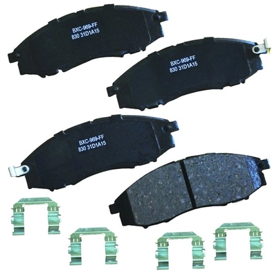 BENDIX - SBC830 - Front Disc Brake Pads pa1