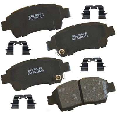 BENDIX - SBC831 - Front Disc Brake Pads pa1