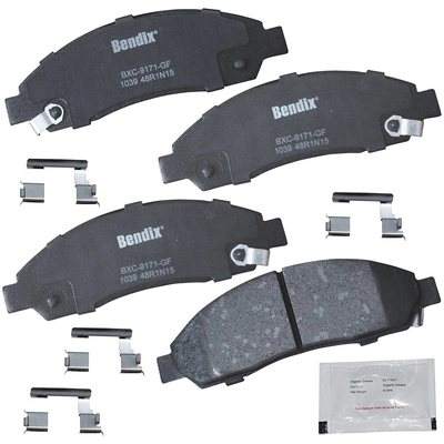 Plaquettes avant en céramique de qualité supérieure de BENDIX - CFC1039 pa3