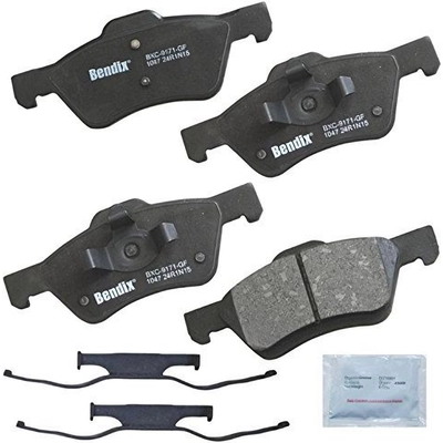 Front Premium Ceramic Pads by BENDIX - CFC1047 pa2