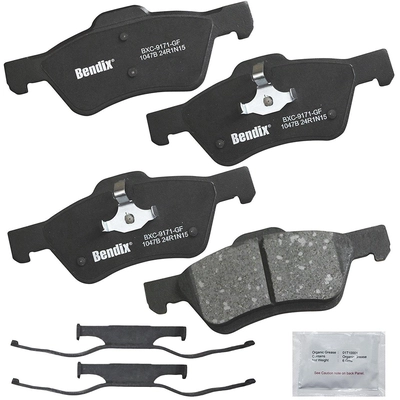Front Premium Ceramic Pads by BENDIX - CFC1047B pa2