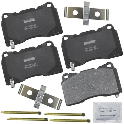 Front Premium Ceramic Pads by BENDIX - CFC1050A pa3