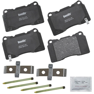 Front Premium Ceramic Pads by BENDIX - CFC1050B pa2