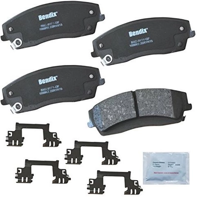 Front Premium Ceramic Pads by BENDIX - CFC1056K2 pa2