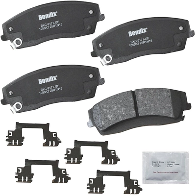 Front Premium Ceramic Pads by BENDIX - CFC1056K2 pa4