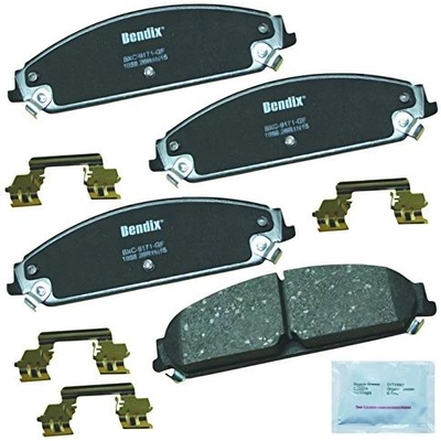 Front Premium Ceramic Pads by BENDIX - CFC1058 pa3