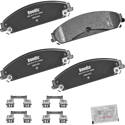 Front Premium Ceramic Pads by BENDIX - CFC1058A pa1