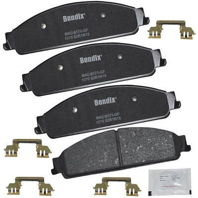 Front Premium Ceramic Pads by BENDIX - CFC1070 pa2