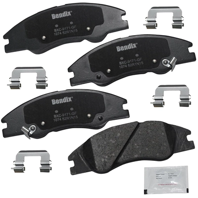 Front Premium Ceramic Pads by BENDIX - CFC1074 pa2