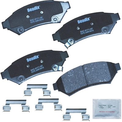 Front Premium Ceramic Pads by BENDIX - CFC1075 pa1