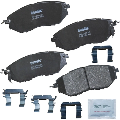 Front Premium Ceramic Pads by BENDIX - CFC1078 pa1