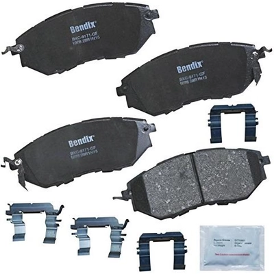 Front Premium Ceramic Pads by BENDIX - CFC1078 pa4