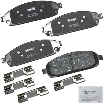 Front Premium Ceramic Pads by BENDIX - CFC1080 pa3