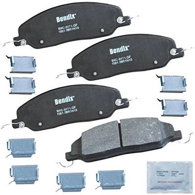 Front Premium Ceramic Pads by BENDIX - CFC1081 pa1