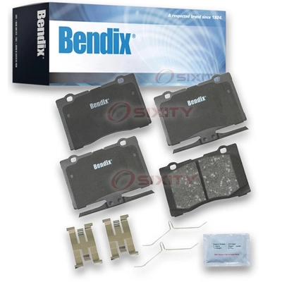 Front Premium Ceramic Pads by BENDIX - CFC1091 pa3
