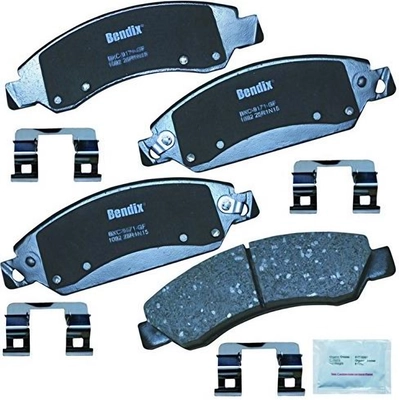 Front Premium Ceramic Pads by BENDIX - CFC1092 pa1