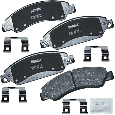 Front Premium Ceramic Pads by BENDIX - CFC1092 pa3