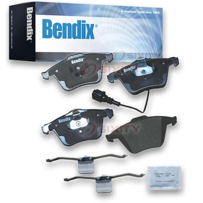 Front Premium Ceramic Pads by BENDIX - CFC1111A pa2