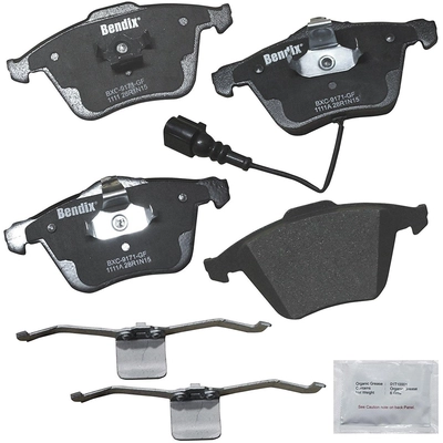Front Premium Ceramic Pads by BENDIX - CFC1111A pa3