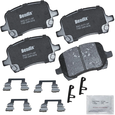 Front Premium Ceramic Pads by BENDIX - CFC1160 pa2