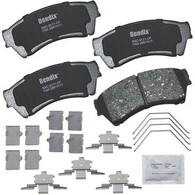 Front Premium Ceramic Pads by BENDIX - CFC1164 pa2