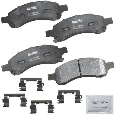 Front Premium Ceramic Pads by BENDIX - CFC1169A pa5