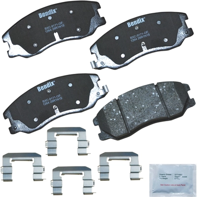 Front Premium Ceramic Pads by BENDIX - CFC1264 pa1