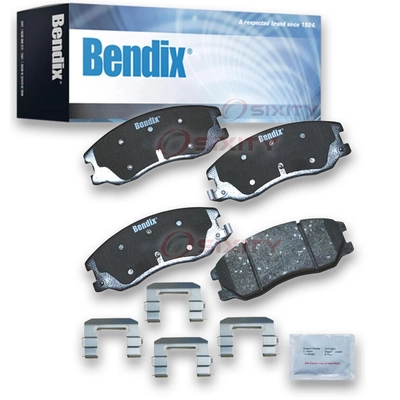 Front Premium Ceramic Pads by BENDIX - CFC1264 pa2