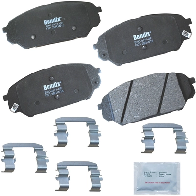 Front Premium Ceramic Pads by BENDIX - CFC1301 pa1