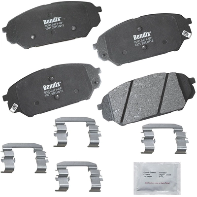 Front Premium Ceramic Pads by BENDIX - CFC1301 pa4