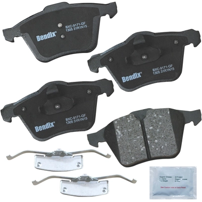 Front Premium Ceramic Pads by BENDIX - CFC1305 pa1