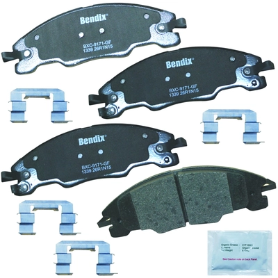Front Premium Ceramic Pads by BENDIX - CFC1339 pa1