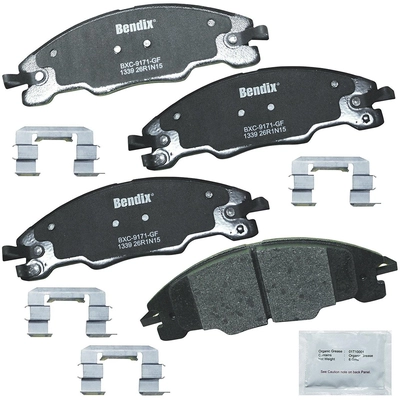 Front Premium Ceramic Pads by BENDIX - CFC1339 pa2