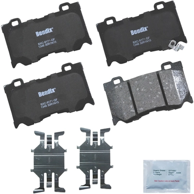 Front Premium Ceramic Pads by BENDIX - CFC1346 pa1