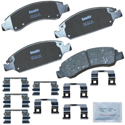 Front Premium Ceramic Pads by BENDIX - CFC1363 pa3