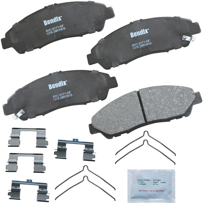 Front Premium Ceramic Pads by BENDIX - CFC1378 pa1